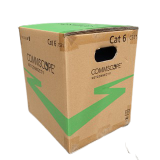Cáp mạng Commscope Cat6 PN:1427071-6 24 AWG, U/UTP, CM, 305m, Reel in box, Blue